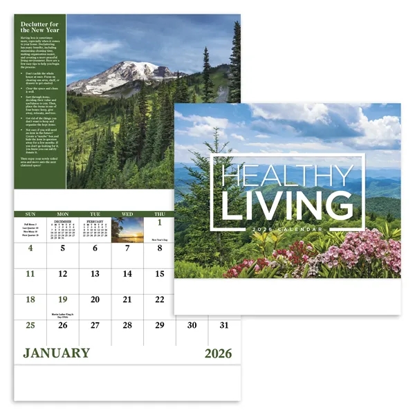 Good Value™ Healthy Living - Stapled Calendar - Good Value™ Healthy Living - Stapled Calendar - Image 2 of 2
