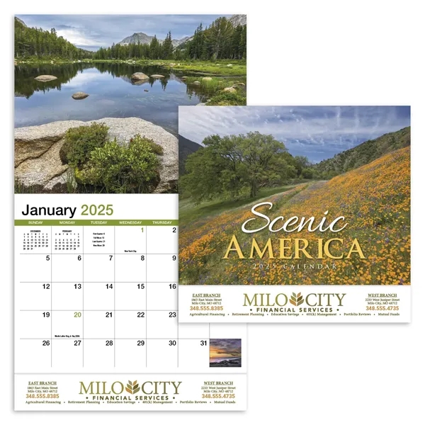 Products Scenic America® Appointment Calendar - Stapled - Products Scenic America® Appointment Calendar - Stapled - Image 0 of 1