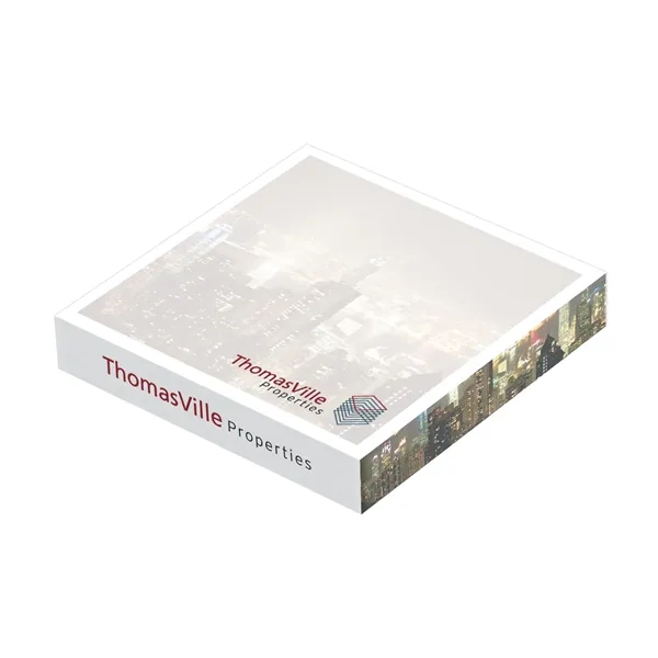 Souvenir® Sticky Note™ 3" x 3" x 1/2" Cube - Souvenir® Sticky Note™ 3" x 3" x 1/2" Cube - Image 2 of 2