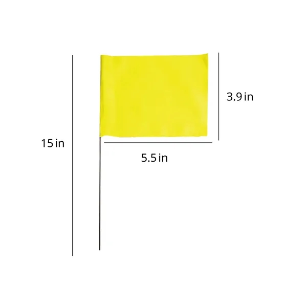 Small Flag with Wire Stick for Marking and Events - Small Flag with Wire Stick for Marking and Events - Image 9 of 9