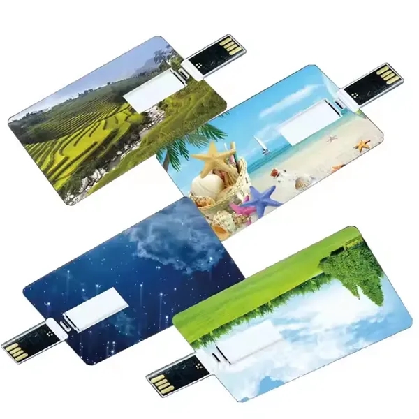 Credit Card USB Drive - 8GB - Credit Card USB Drive - 8GB - Image 1 of 7