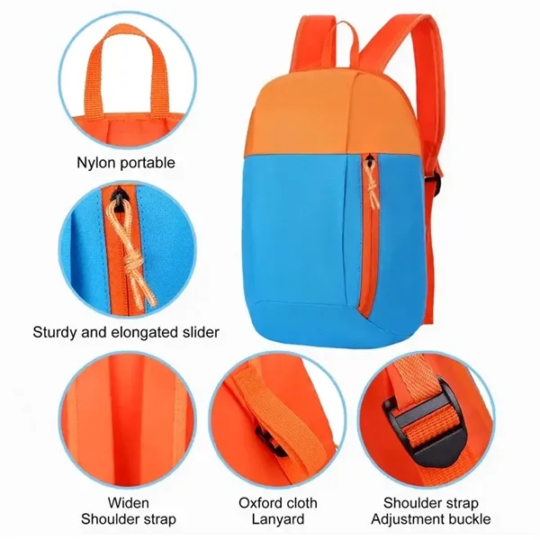 10L Waterproof Foldable Outdoor Hiking Sports Backpack - 10L Waterproof Foldable Outdoor Hiking Sports Backpack - Image 3 of 7