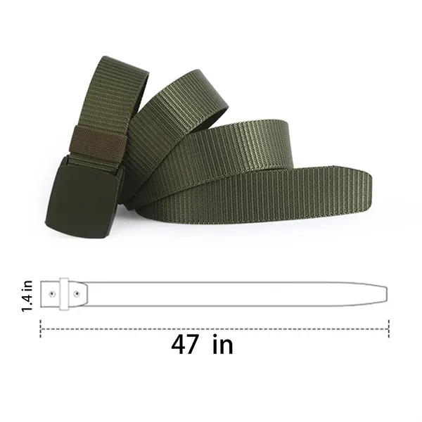 MOQ 20 Military Canvas Tactical Belt - MOQ 20 Military Canvas Tactical Belt - Image 1 of 2