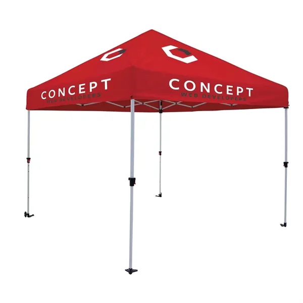 10' Omni Tent Kit (Full-Color Imprint, 4 Locations) - 10' Omni Tent Kit (Full-Color Imprint, 4 Locations) - Image 0 of 16