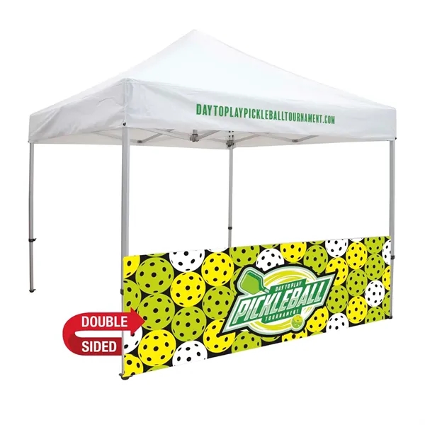 10' Elite Tent Half Wall Kit (Dye Sublimated, Double-Sided) - 10' Elite Tent Half Wall Kit (Dye Sublimated, Double-Sided) - Image 0 of 0