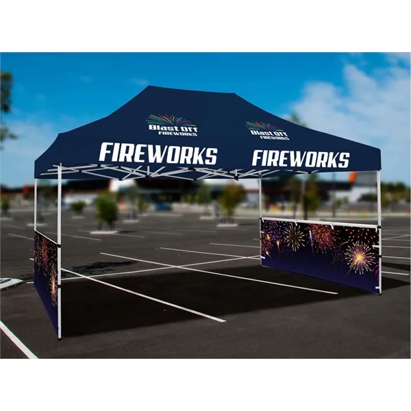 10' Premium Tent Half Wall Kit UV-Printed Double-Sided - 10' Premium Tent Half Wall Kit UV-Printed Double-Sided - Image 1 of 1