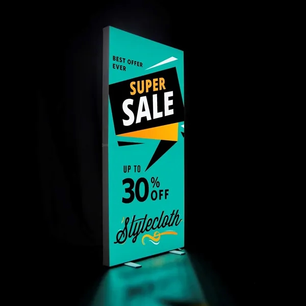 3' x 6.5' Deluxe SEG Glo Floor Display Kit