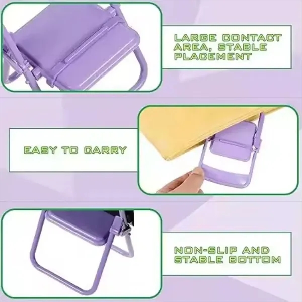 Foldable Chair Phone Holder - Foldable Chair Phone Holder - Image 1 of 3