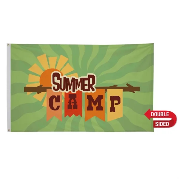 3' x 5' Polyester Flag Double-Sided - 3' x 5' Polyester Flag Double-Sided - Image 0 of 4