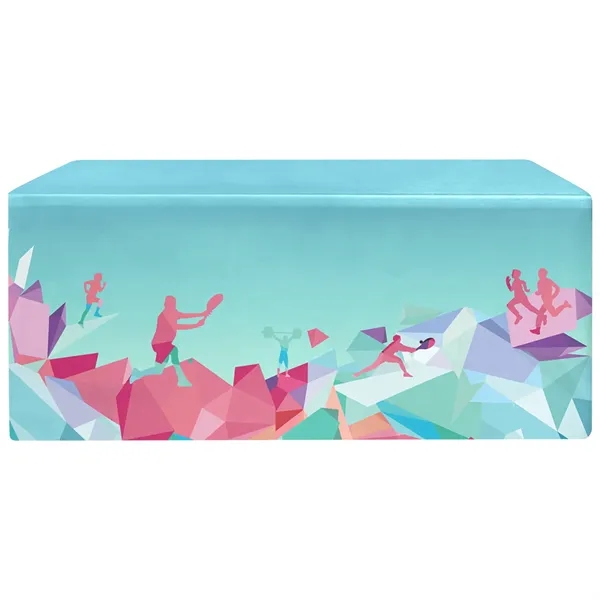 Custom 6ft Full Color Stretch Tablecloth - Custom 6ft Full Color Stretch Tablecloth - Image 5 of 13