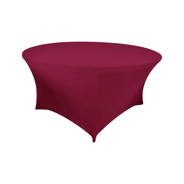 Custom 6ft Full Color Stretch Tablecloth - Custom 6ft Full Color Stretch Tablecloth - Image 10 of 13