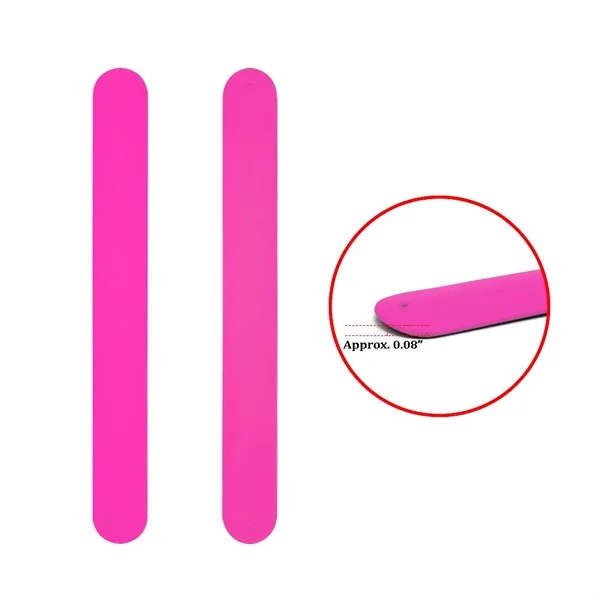 Silicone Slap Bracelet - Silicone Slap Bracelet - Image 6 of 13