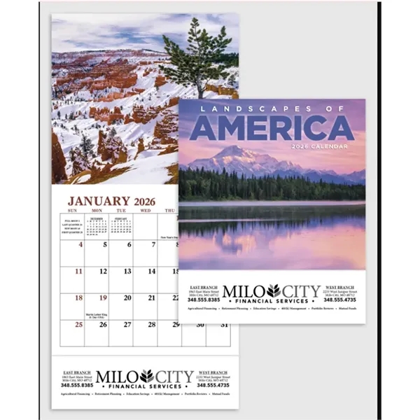 Good Value™ Landscapes of America - Mini Calendar - Good Value™ Landscapes of America - Mini Calendar - Image 0 of 3