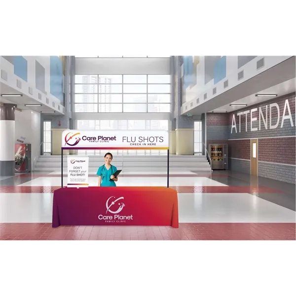 18" Economy Tabletop Retractor Kit (No-Curl Opaque Fabric) - 18" Economy Tabletop Retractor Kit (No-Curl Opaque Fabric) - Image 2 of 5