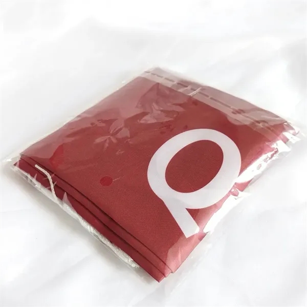 Custom Polyester Satin Soccer Fan Scarf With Fringe - Custom Polyester Satin Soccer Fan Scarf With Fringe - Image 3 of 3
