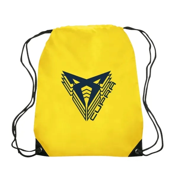 Altair Black Trim Drawstring Bag - Altair Black Trim Drawstring Bag - Image 1 of 13