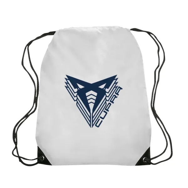 Altair Black Trim Drawstring Bag - Altair Black Trim Drawstring Bag - Image 2 of 13