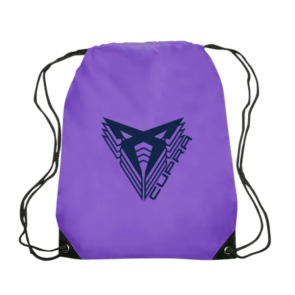 Altair Black Trim Drawstring Bag - Altair Black Trim Drawstring Bag - Image 4 of 13