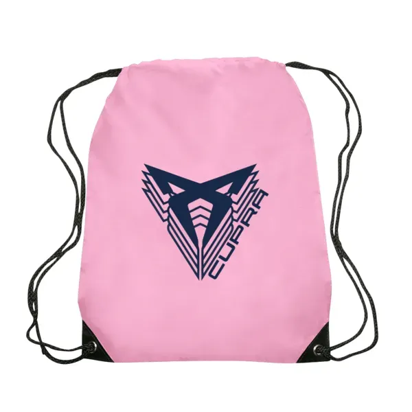 Altair Black Trim Drawstring Bag - Altair Black Trim Drawstring Bag - Image 5 of 13