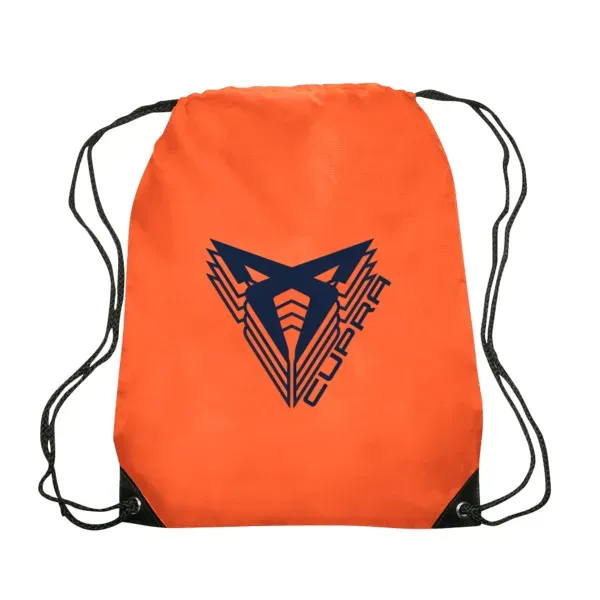 Altair Black Trim Drawstring Bag - Altair Black Trim Drawstring Bag - Image 6 of 13