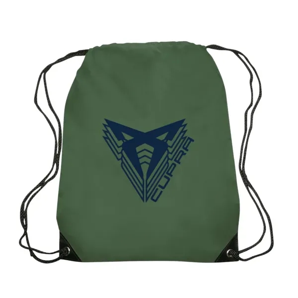 Altair Black Trim Drawstring Bag - Altair Black Trim Drawstring Bag - Image 10 of 13