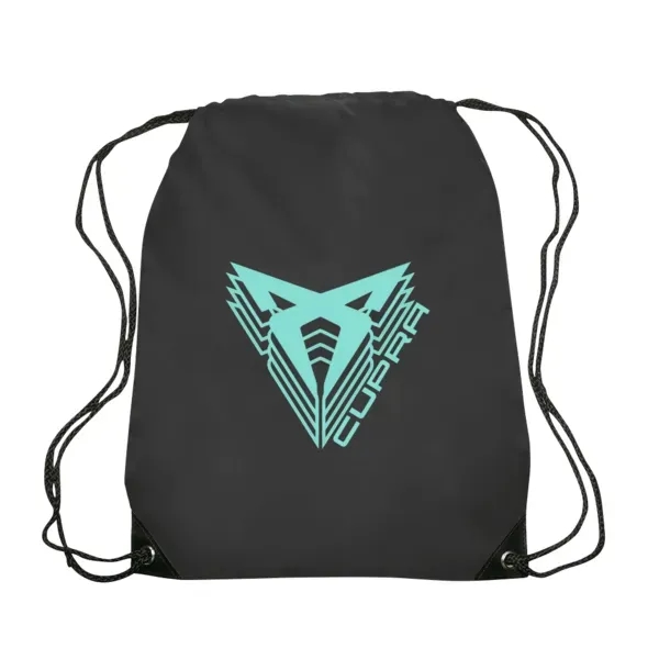Altair Black Trim Drawstring Bag - Altair Black Trim Drawstring Bag - Image 11 of 13