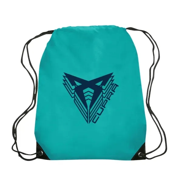Altair Black Trim Drawstring Bag - Altair Black Trim Drawstring Bag - Image 13 of 13