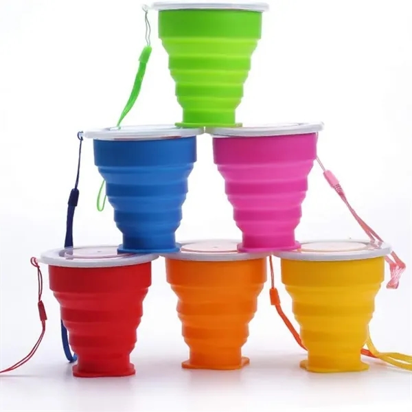 Collapsible Outdoor Silicone Cup - Collapsible Outdoor Silicone Cup - Image 2 of 9