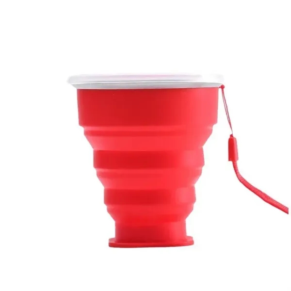 Collapsible Outdoor Silicone Cup - Collapsible Outdoor Silicone Cup - Image 4 of 9