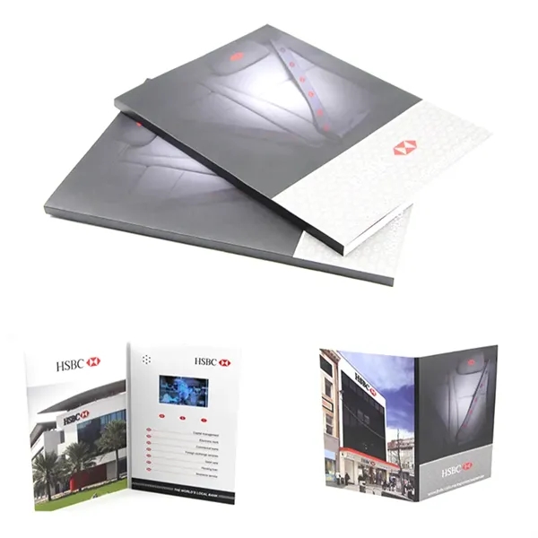 Custom Video Brochure with 4 inch LCD Screen - Custom Video Brochure with 4 inch LCD Screen - Image 2 of 4