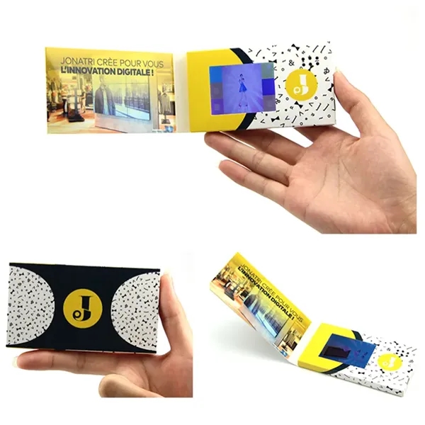 Custom Video Brochure with 4 inch LCD Screen - Custom Video Brochure with 4 inch LCD Screen - Image 3 of 4