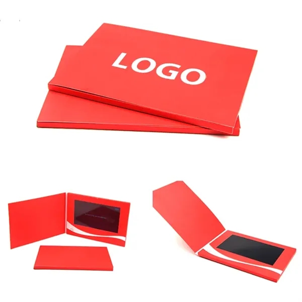 Custom Video Brochure with 4 inch LCD Screen - Custom Video Brochure with 4 inch LCD Screen - Image 4 of 4