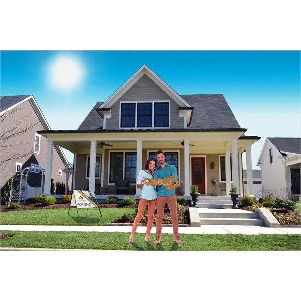 24" x 18" Custom Cut Corrugated Plastic Sign (Single-Sided) - 24" x 18" Custom Cut Corrugated Plastic Sign (Single-Sided) - Image 1 of 1