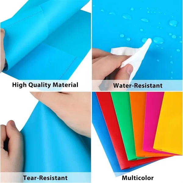 Plastic Folders with Pockets - Plastic Folders with Pockets - Image 1 of 5