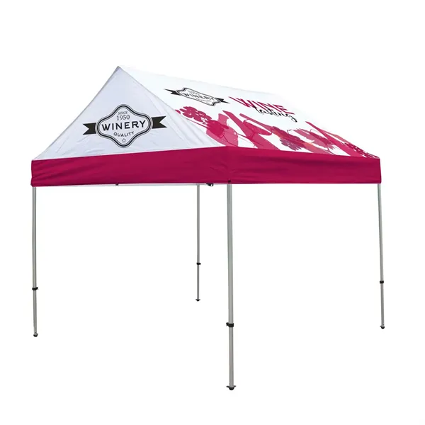 10' Gable Tent Kit (Dye Sub Full-Bleed) - 10' Gable Tent Kit (Dye Sub Full-Bleed) - Image 0 of 7