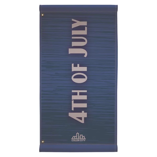24" x 48" Nylon Boulevard Banner Single-Sided - 24" x 48" Nylon Boulevard Banner Single-Sided - Image 0 of 1