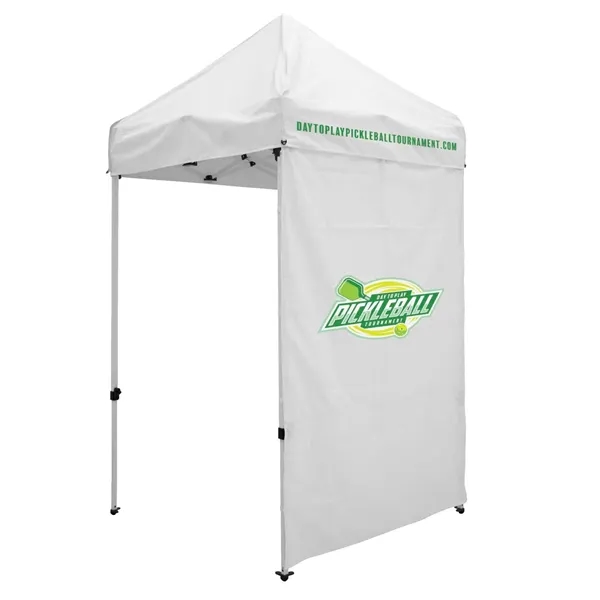 5' Economy Tent Full Wall (Full-Color Imprint)