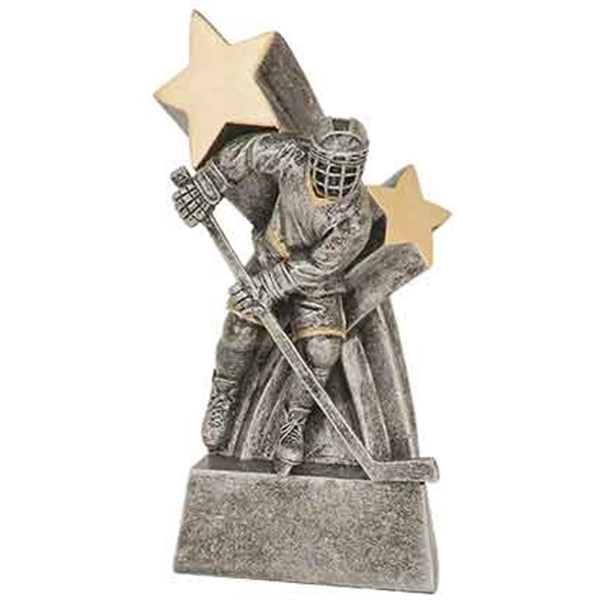 6" Male Hockey Super Star Resin - 6" Male Hockey Super Star Resin - Image 0 of 0