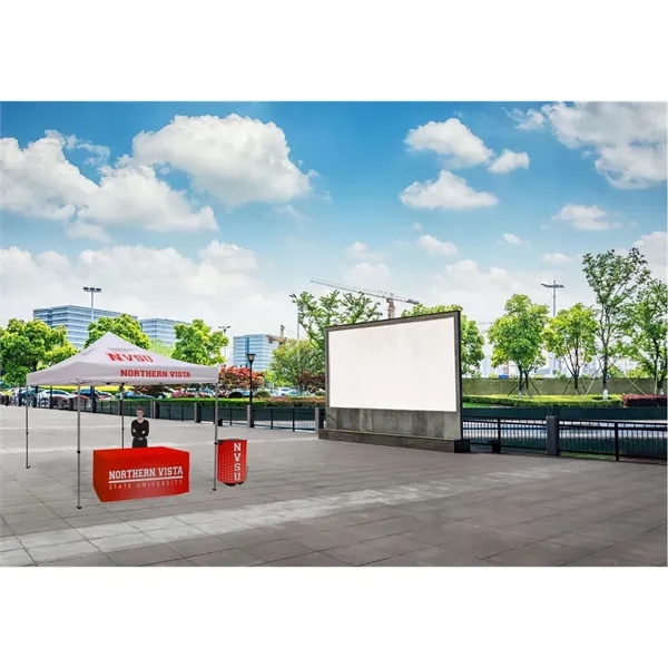 10' Deluxe Tent, Vented Canopy (Imprinted, 2 Locations) - 10' Deluxe Tent, Vented Canopy (Imprinted, 2 Locations) - Image 3 of 3