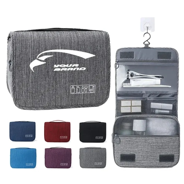 Portable Hanging Organizer Travel Toiletry Bag For Women - Portable Hanging Organizer Travel Toiletry Bag For Women - Image 0 of 6