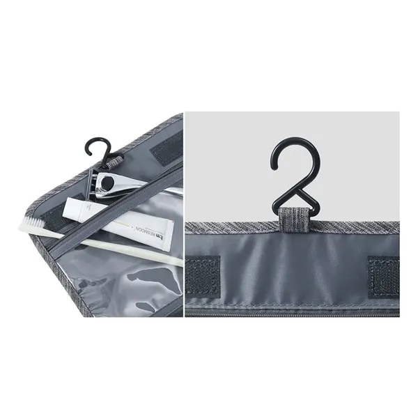 Portable Hanging Organizer Travel Toiletry Bag For Women - Portable Hanging Organizer Travel Toiletry Bag For Women - Image 2 of 6