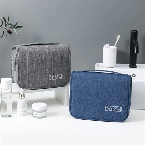 Portable Hanging Organizer Travel Toiletry Bag For Women - Portable Hanging Organizer Travel Toiletry Bag For Women - Image 4 of 6