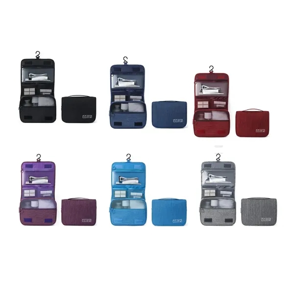 Portable Hanging Organizer Travel Toiletry Bag For Women - Portable Hanging Organizer Travel Toiletry Bag For Women - Image 6 of 6