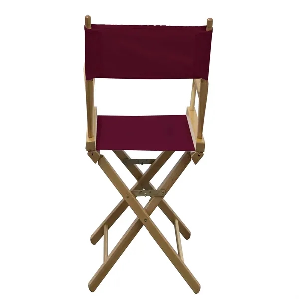 Table-Height Director's Chair (Full-Color Imprint) - Table-Height Director's Chair (Full-Color Imprint) - Image 2 of 12