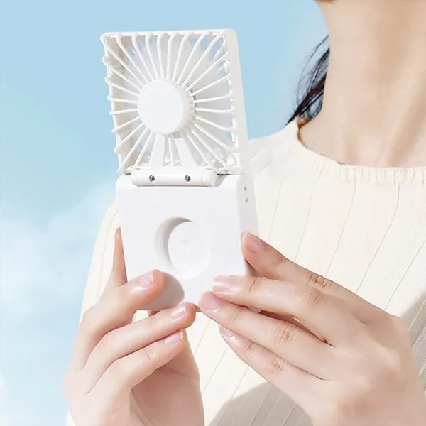 Portable Folding Neck/Desktop Fan - Portable Folding Neck/Desktop Fan - Image 8 of 8