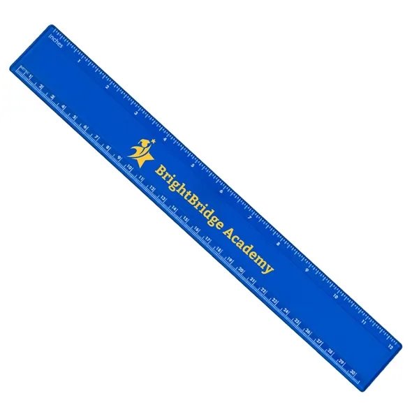 Pro Mark 12" Ruler (1 Color Imprint) - Pro Mark 12" Ruler (1 Color Imprint) - Image 0 of 3
