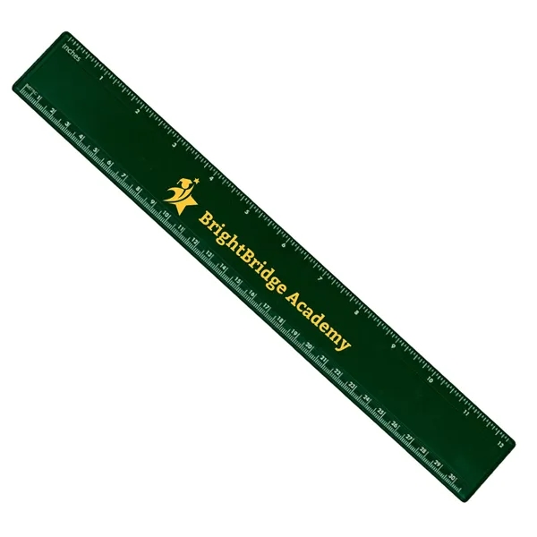 Pro Mark 12" Ruler (1 Color Imprint) - Pro Mark 12" Ruler (1 Color Imprint) - Image 1 of 3