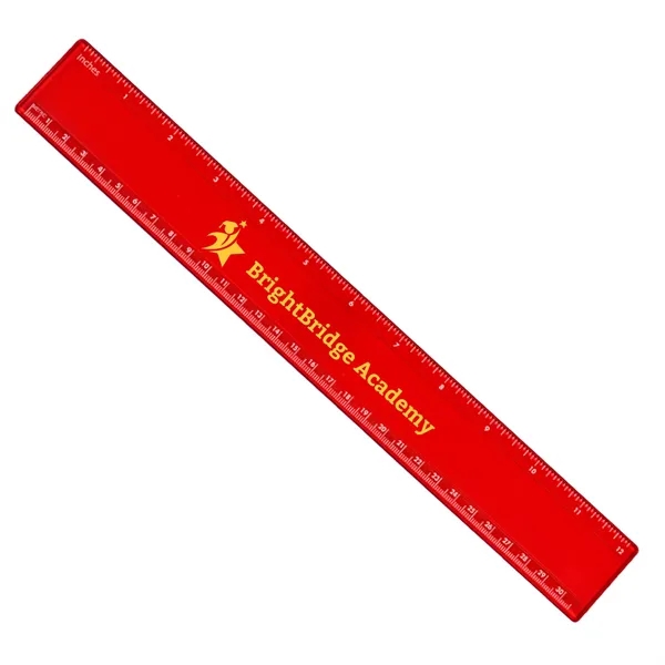 Pro Mark 12" Ruler (1 Color Imprint) - Pro Mark 12" Ruler (1 Color Imprint) - Image 3 of 3