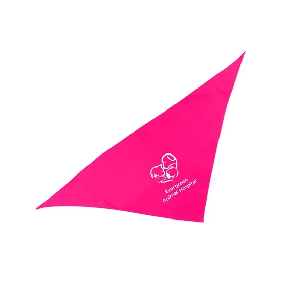 Tripaw Triangle Bandana (1 Color Imprint) - Tripaw Triangle Bandana (1 Color Imprint) - Image 4 of 6