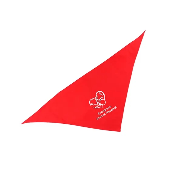 Tripaw Triangle Bandana (1 Color Imprint) - Tripaw Triangle Bandana (1 Color Imprint) - Image 5 of 6